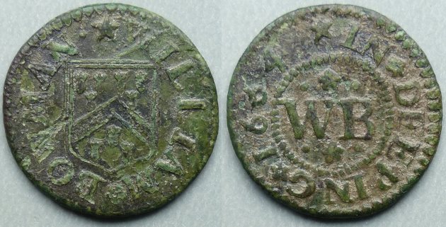 Deeping, William Bowman 1664 farthing